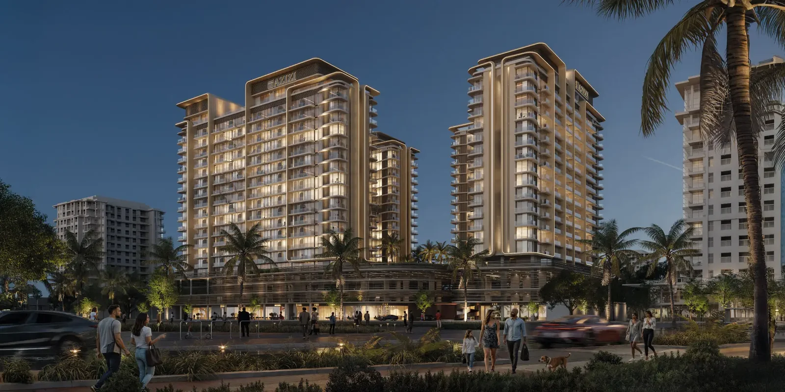 Azizi Jaddaf Beach Oasis